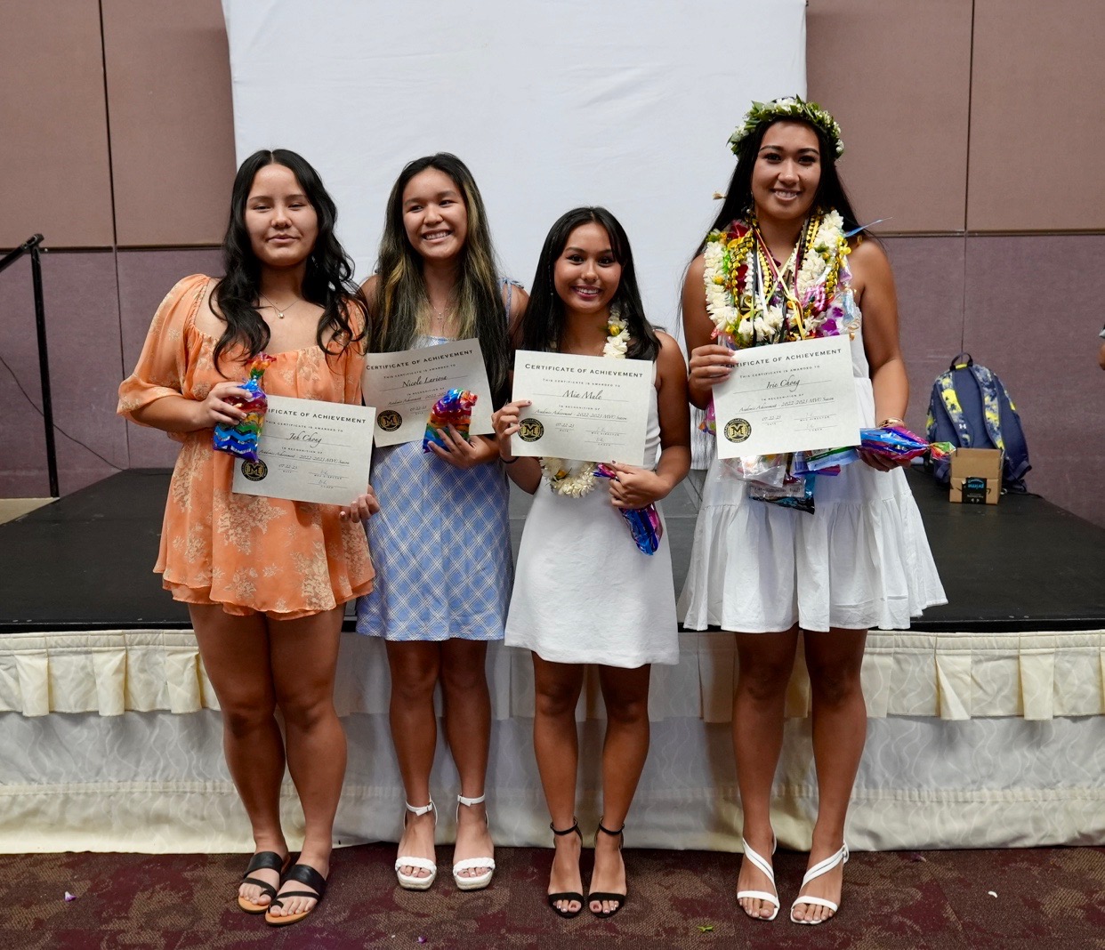 Awards Ceremony Mililani Volleyball Club
