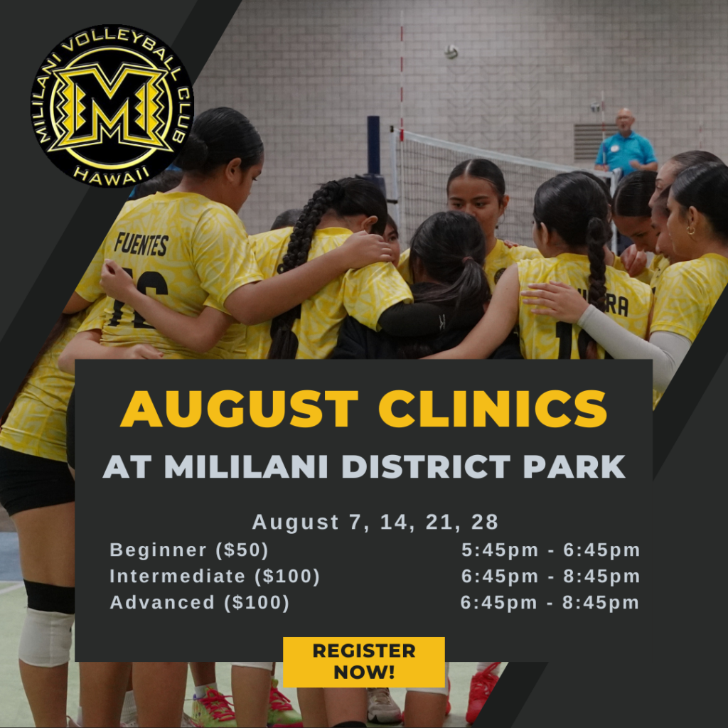 Clinics Mililani Volleyball Club